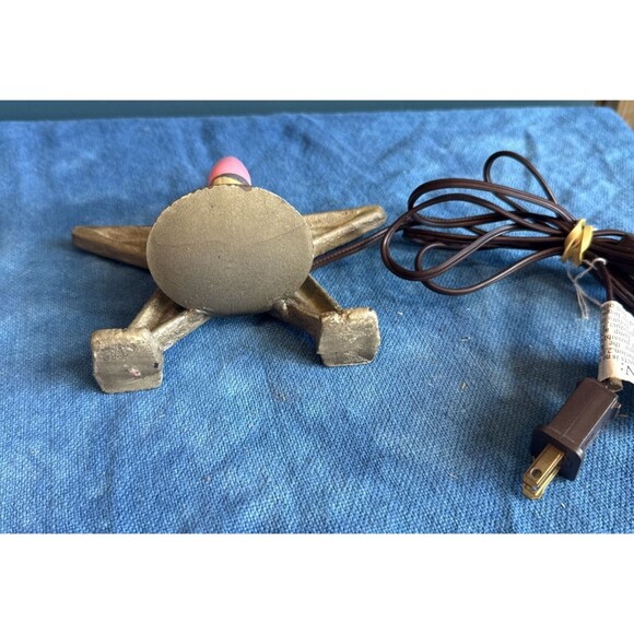 Vintage Lighted Star Cast Iron Star Rustic Christmas - Picture 2 of 4